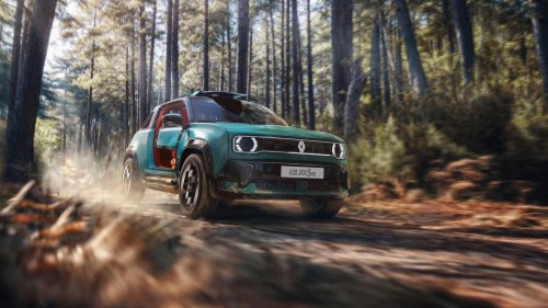 Renault, El Renault 4 eléctrico se convierte en un buggy con tracción total ideal para la playa