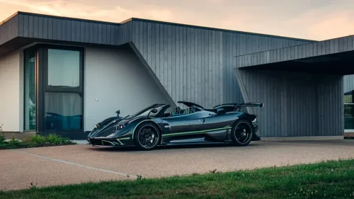 Pagani, Fernando Alonso has just picked up an impossibly rare 1-of-1 Pagani Zonda Diamante Verde Roadster worth $11.7M and it looks stunning