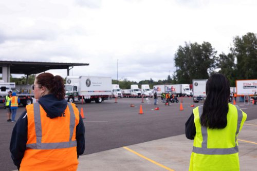‘This is our Super Bowl’: Truck drivers show off their skills at Oregon championships