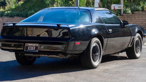 A museum's KITT replica just got a speeding ticket—and it hasn't moved in years