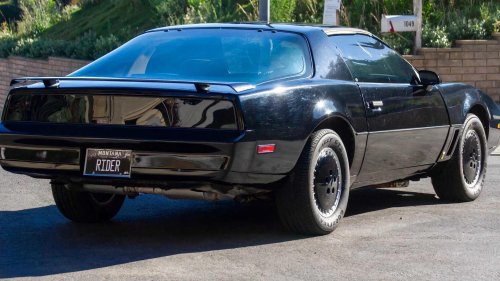 A museum's KITT replica just got a speeding ticket—and it hasn't moved in years