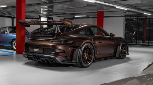 Porsche, Porsche 911, Porsche 911 GT3 RS, Porsche builds a one-off 911 GT3 RS for chocolate lovers