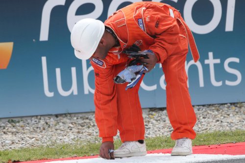 Las impactantes imágenes tras el accidente de Álex Márquez en Montmeló