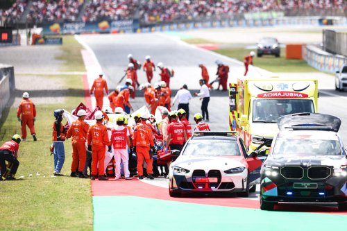Las impactantes imágenes tras el accidente de Álex Márquez en Montmeló