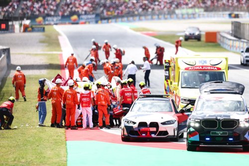 Las impactantes imágenes tras el accidente de Álex Márquez en Montmeló
