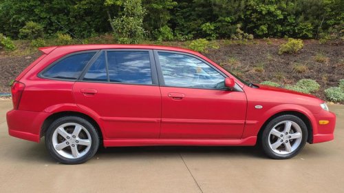 Mazda, This 2003 Mazda Protege5 manual is the definition of cheap, slow, practical fun