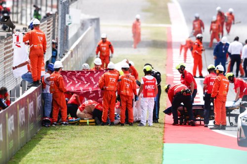 Las impactantes imágenes tras el accidente de Álex Márquez en Montmeló