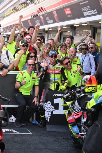 Caos total en Montmeló: Di Giannantonio conquista un GP de Catalunya marcado por caídas y tres salidas