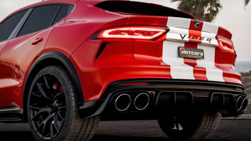 Dodge Viper SUV render imagines a 710-HP family hauler