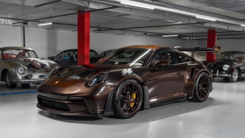 Porsche builds a one-off 911 GT3 RS for chocolate lovers