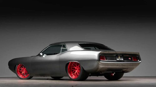 Plymouth, Ferrari, Insane 1,000HP Hemi-powered 1972 Plymouth Barracuda just sold for Ferrari money