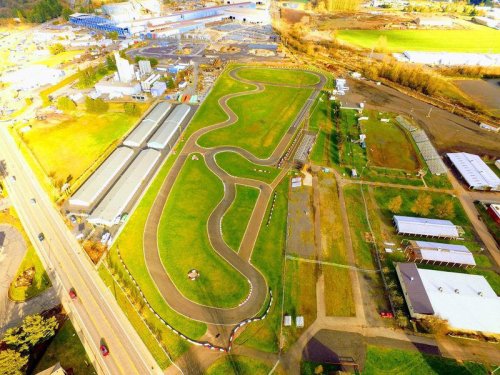 This Oregon go-kart track is a premier racing circuit for competitive karts and motorcycles