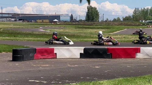 This Oregon go-kart track is a premier racing circuit for competitive karts and motorcycles