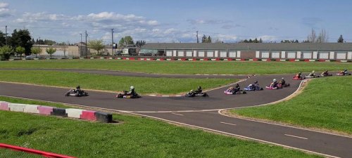 This Oregon go-kart track is a premier racing circuit for competitive karts and motorcycles