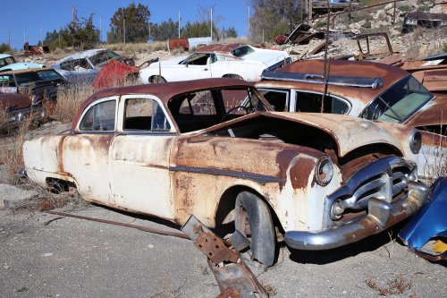 Junkyard discoveries of Ulibarri’s Auto Towing Service in Las Vegas, New Mexico