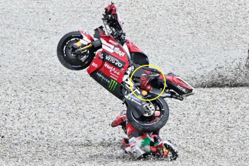 Zarco relata su accidente: “Fue aterrador”