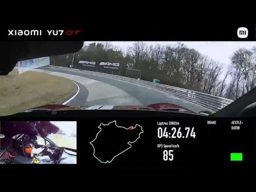 Xiaomi adelanta a Audi en Nürburgring: el YU7 GT ya presume de récord antes de estrenarse