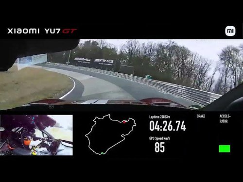 Xiaomi, Xiaomi adelanta a Audi en Nürburgring: el YU7 GT ya presume de récord antes de estrenarse