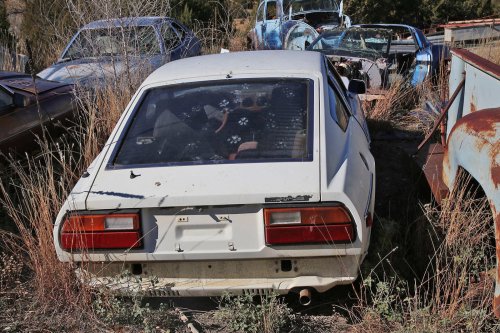 Las joyas del desguace de Ulibarri’s Auto Towing Service en Las Vegas, Nuevo México