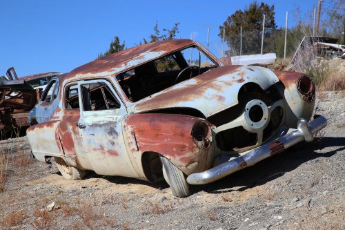 Junkyard discoveries of Ulibarri’s Auto Towing Service in Las Vegas, New Mexico