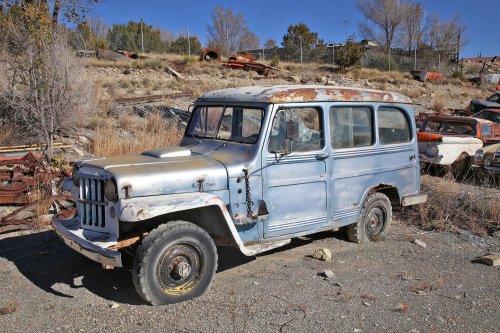 Junkyard discoveries of Ulibarri’s Auto Towing Service in Las Vegas, New Mexico