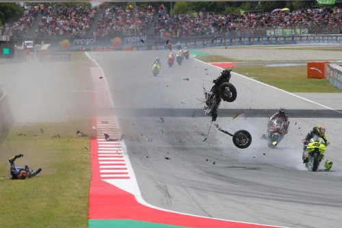 Gigi Dall'Igna y su mensaje a Álex Márquez tras su choque con la KTM de Pedro Acosta: 