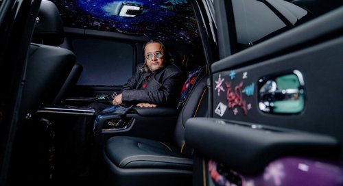 Rolls-Royce crea cinco SUV únicos pintados a mano por el artista Cyril Kongo