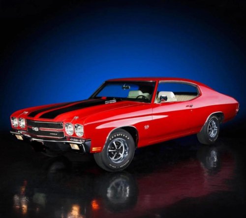 18 1970s muscle cars burning out in eternity