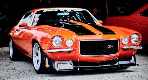 18 1970s muscle cars burning out in eternity