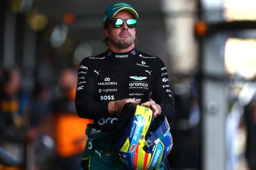 Aston Martin, Fernando Alonso, irónico tras su susto con Aston Martin F1 en el GP de Azerbaiyán: 