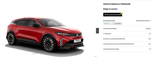 Renault, Renault Megane, Renault mejora el Megane eléctrico con batería LFP, 500 km de autonomía, carga más rápida y sin subir el precio