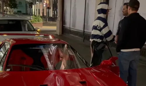 Ferrari F40, Ferrari, F1 world champion Lando Norris spotted casually driving his Ferrari F40 through the streets of London