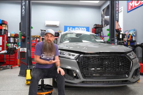 Copart lost the title to his $10k wrecked Audi SQ5, leaving him with a $10k paperweight