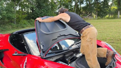 This C8 Corvette was punished like a work truck and it went horribly wrong