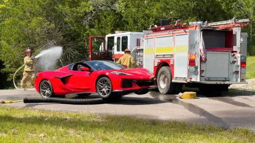 This C8 Corvette was punished like a work truck and it went horribly wrong