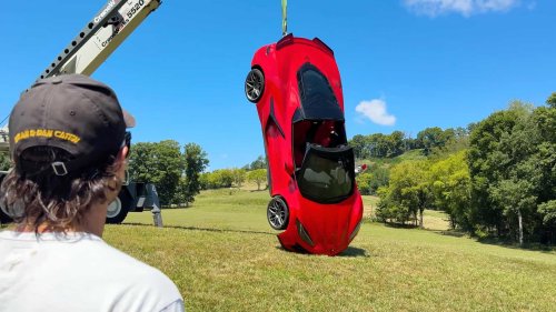 This C8 Corvette was punished like a work truck and it went horribly wrong
