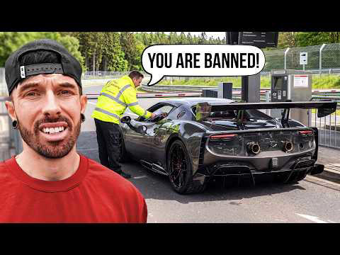 Mat Armstrong takes the Ferrari 296 he rebuilt to the Nürburgring to have some fun only to find out it's been banned