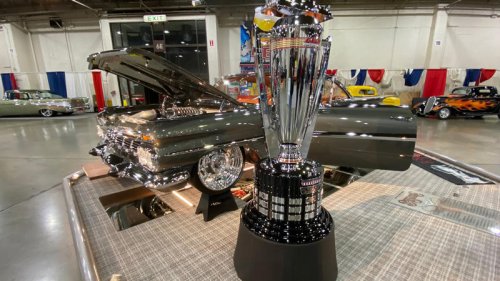 Chevy, 1959 Chevy Impala Wins the Slonaker Award at the Grand National Roadster Show 2024