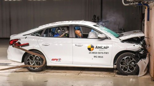 2025 MG 5 gets safety makeover, Australia’s ANCAP upgrades rating to 3-stars