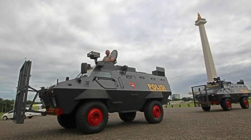 Mengenal sosok Barracuda, Kendaraan Lapis Baja Andalan Korps Brimob Indonesia