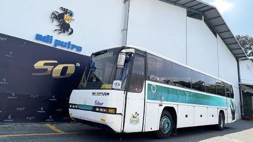 Jetbus 5 Adi Putro; Inovasi Bus Modern dari Karoseri Malang yang Makin Ngehits