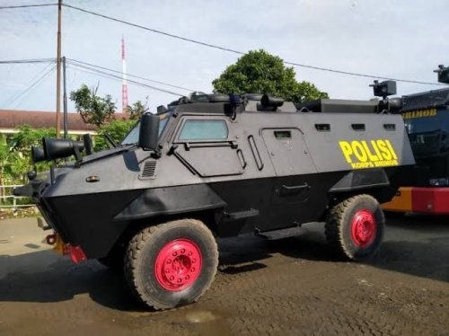 Mengenal sosok Barracuda, Kendaraan Lapis Baja Andalan Korps Brimob Indonesia