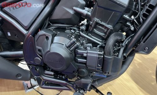 Honda, Bisa Matic Bisa Manual, Moge Honda Rebel 1100 Versi 2025 Upgrade Fitur Elektronik