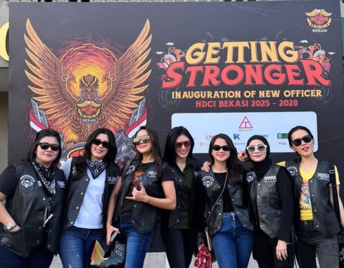 Sheriders Indonesia, Club Berisikan 12 Wanita Tangguh Pakai Harley-Davidson