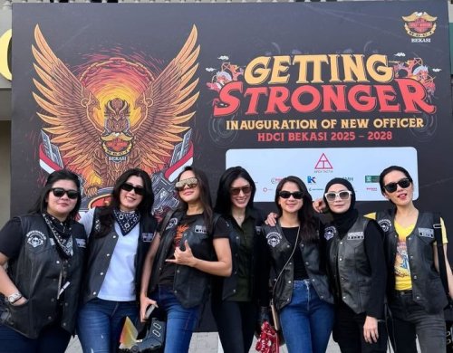 Sheriders Indonesia, Club Berisikan 12 Wanita Tangguh Pakai Harley-Davidson