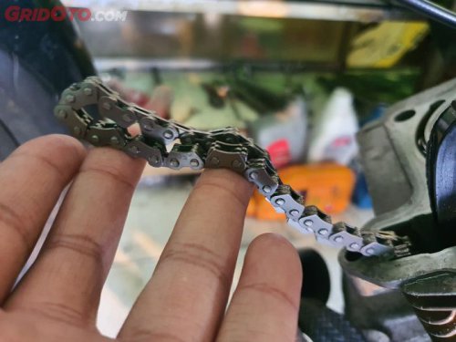 Ternyata Begini Cirinya Rantai Keteng di Motor Bekas Sudah Aus