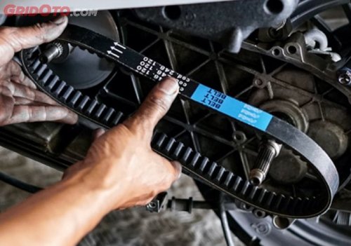 Cara Mudah Membersihkan V-belt di Motor Matic, Jangan Pakai Cairan ini