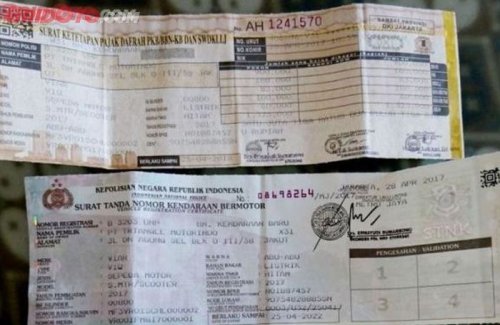 Tenang Motor Bekas Tanpa STNK Bisa Dibuatkan Baru Simak Cara dan Syaratnya