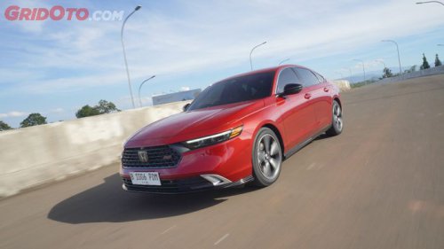 Honda, Honda Accord, Honda Accord Hybrid, Seperti Ini Performa Honda Accord Hybrid Yang Viral Di Tol MBZ