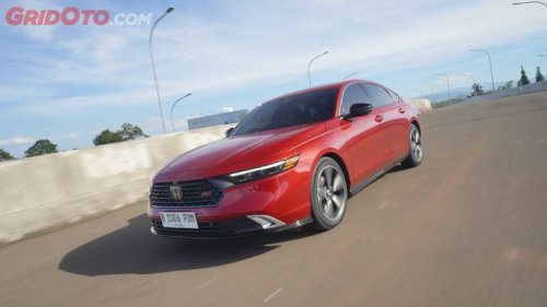 Honda, Honda Accord, Honda Accord Hybrid, Seperti Ini Performa Honda Accord Hybrid Yang Viral Di Tol MBZ